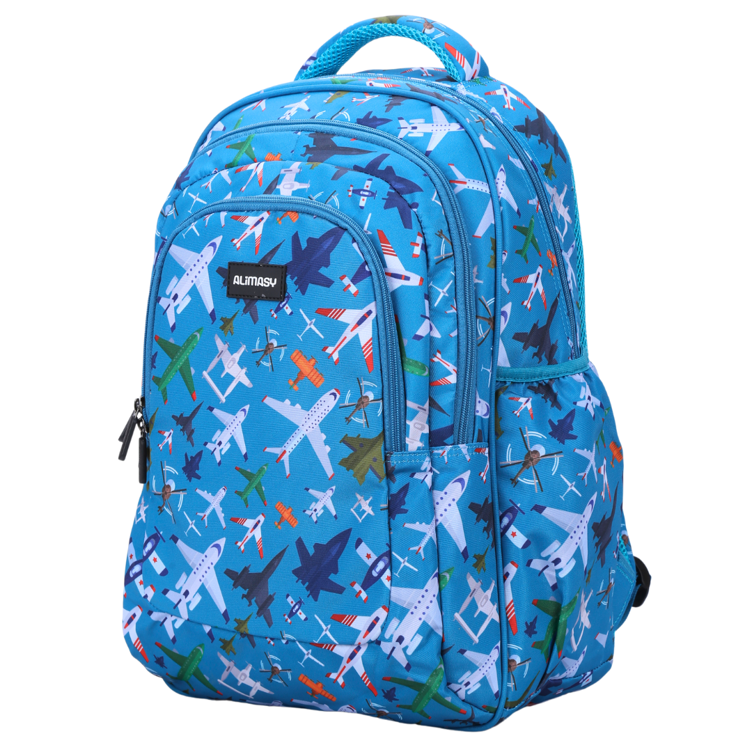 Planes & Aircraft Large School Backpack