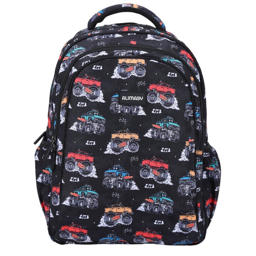 Monster Trucks Midsize Kids Backpack