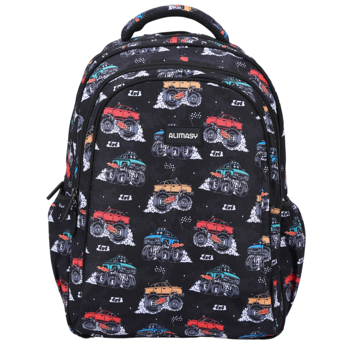 Monster Trucks Midsize Kids Backpack