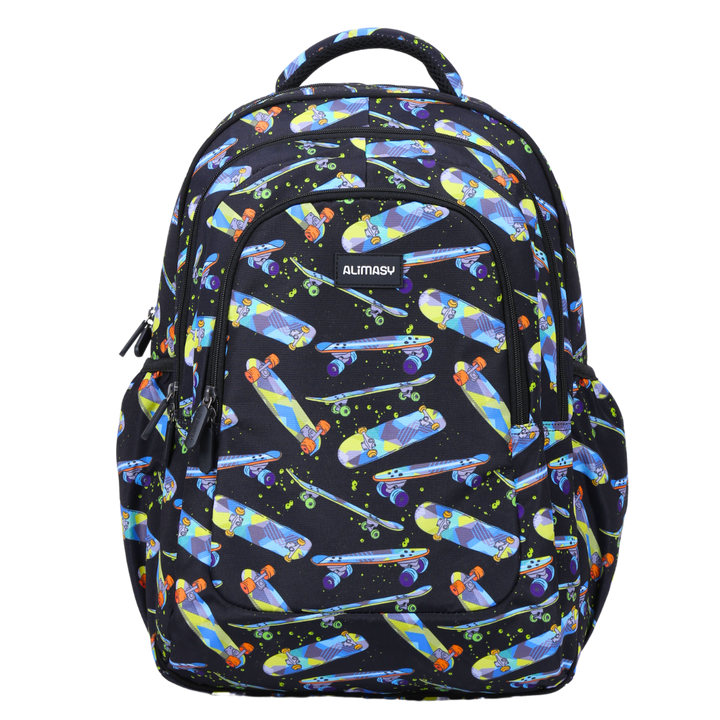 Skateboard Large School Backpack