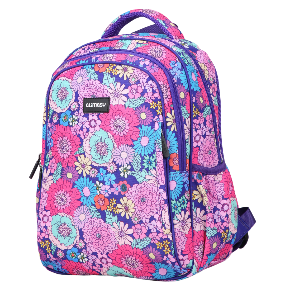 Summer Flowers Midsize Kids Backpack