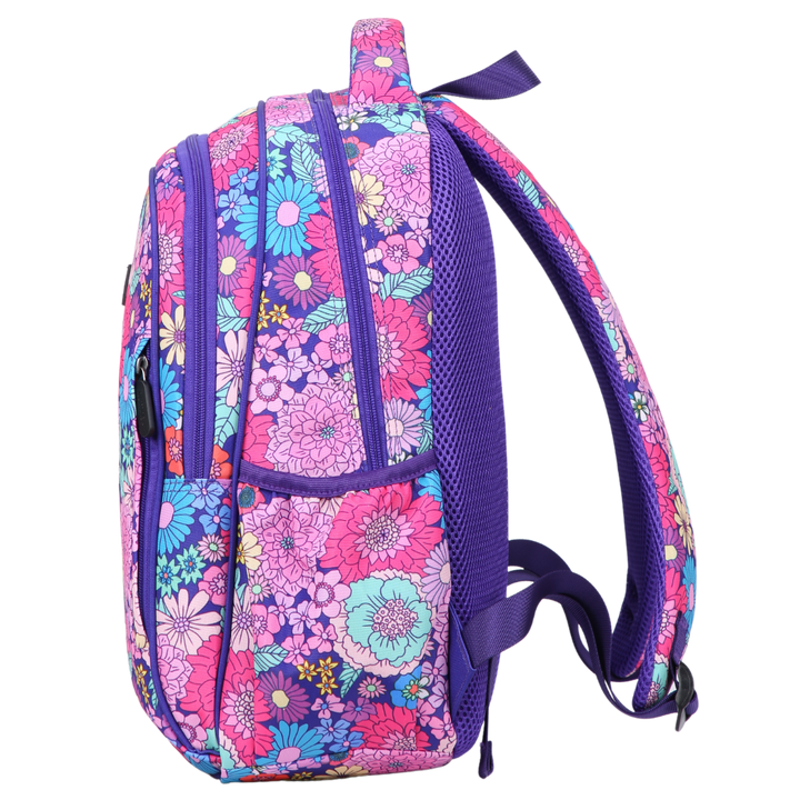 Summer Flowers Midsize Kids Backpack