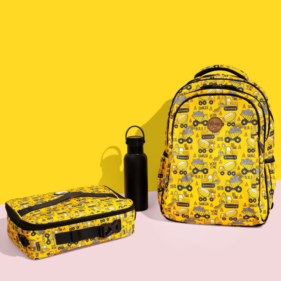 Midsize Backpack & Large Lunch Bag Bundle