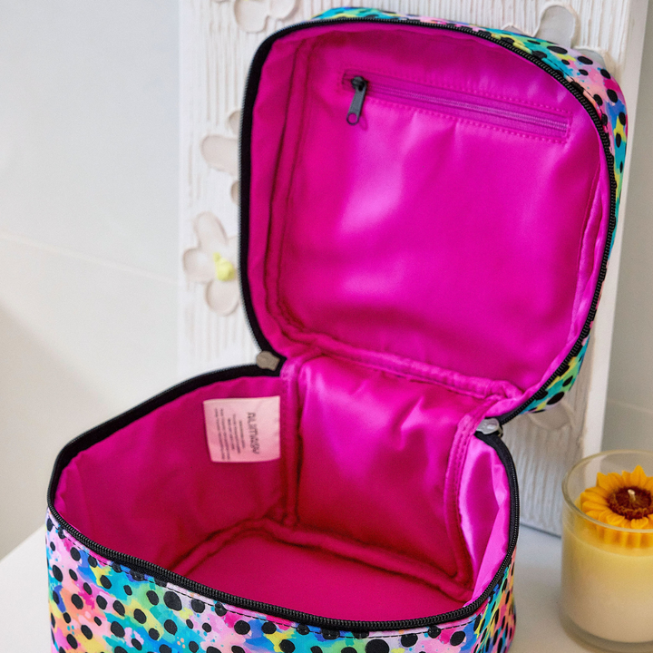 Vanity Case Rainbow Cheetah