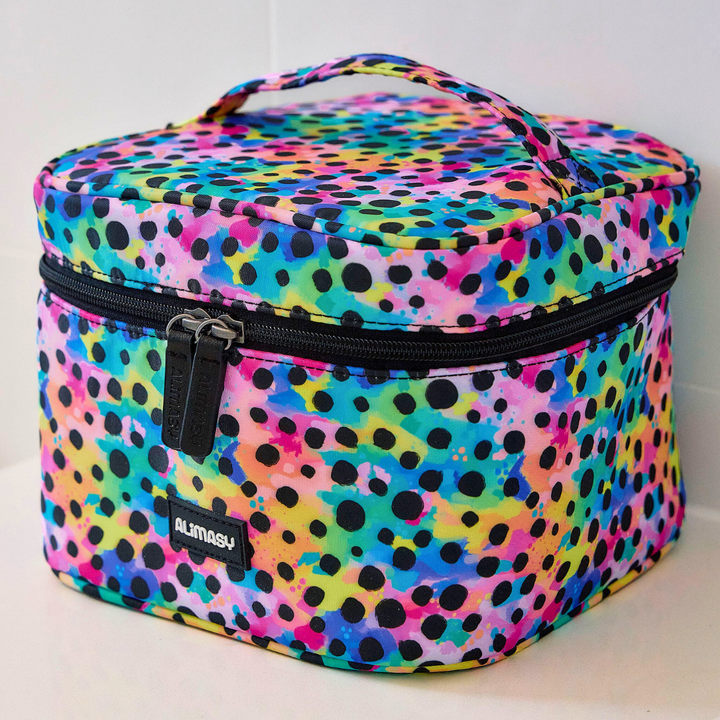 Vanity Case Rainbow Cheetah